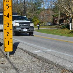 New Markers Warn Drivers of High Water in Potential Flood Areas